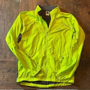 The North Face High-Visibility Neon Yellow Windbreaker Jacket